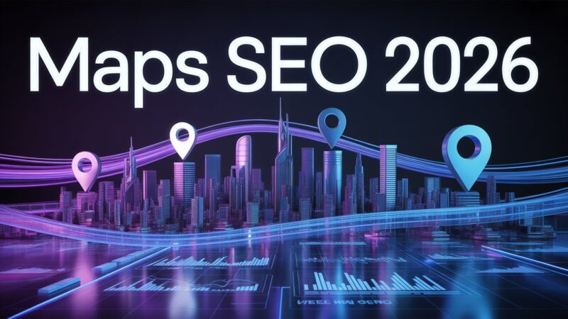 Google Maps SEO strategy showing business ranking growth and future local search optimization trends