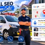 Local SEO for Plumbers showing Google Maps 3-pack ranking
